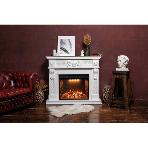 Портал Royal Flame Corsica - Слоновая кость с патиной