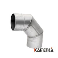 Отвод EcoFlue нерж 1мм диаметр 115 угол 90