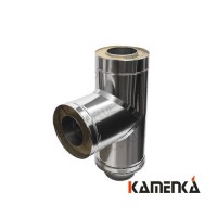 Тройник сэндвич EcoFlue 1мм нерж диаметр 230х150